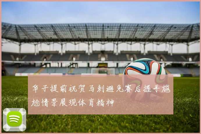 华子提前祝贺马刺避免赛后握手尴尬情景展现体育精神