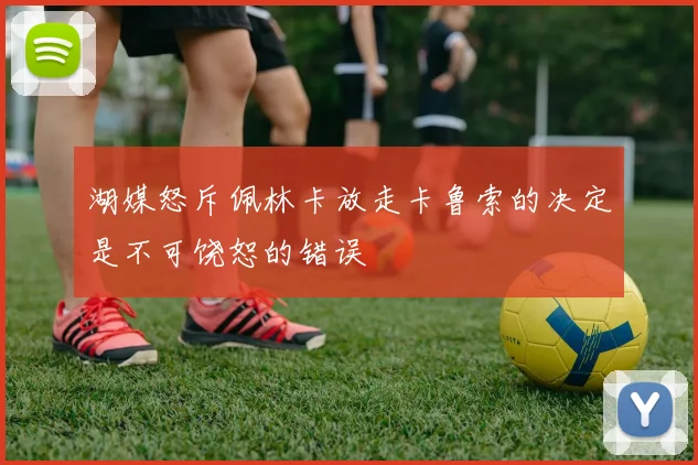 湖媒怒斥佩林卡放走卡鲁索的决定是不可饶恕的错误